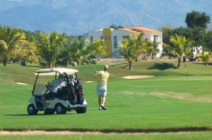 Jugando Golf en Nuevo Vallarta