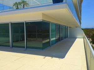 Vista balcón penthouse en venta Condominio Península en Nuevo Vallarta Nayarit